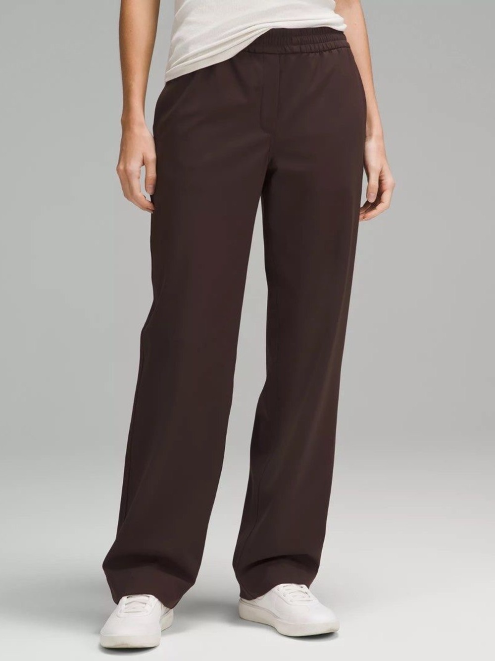 lululemon athletica Straight Leg Luxtreme Pants in Espresso